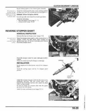2006-2014 Honda FourTrax ATV TRX250 EX TRX250X Service Manual, Page 180