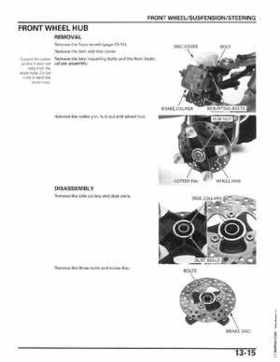 2006-2014 Honda FourTrax ATV TRX250 EX TRX250X Service Manual, Page 230