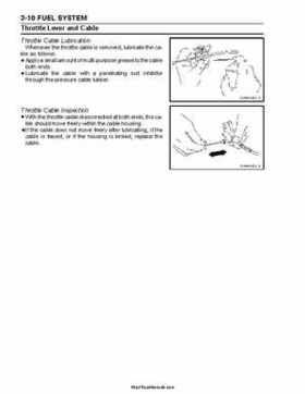 2004 Kawasaki KFX 700 V Force Factory Service Manual, Page 66