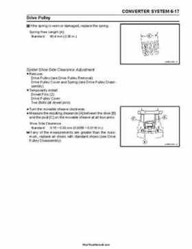 2004 Kawasaki KFX 700 V Force Factory Service Manual, Page 168