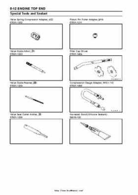 2004 Kawasaki KVF750 4x4, Service Manual., Page 125