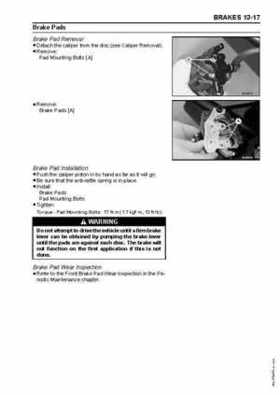 2005 Kawasaki Brute Force 750 4x4i, KVF 750 4x4 ATV Service Manual, Page 341