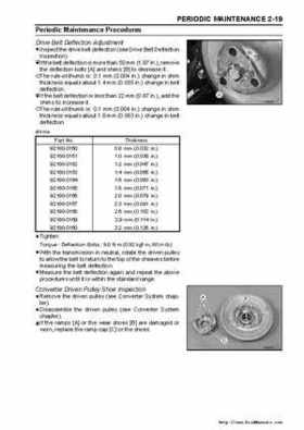 2005 Kawasaki KAF400 Mule 600 and Mule 610 4x4 Service Manual, Page 38