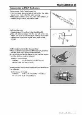 2005 Kawasaki KAF400 Mule 600 and Mule 610 4x4 Service Manual, Page 194