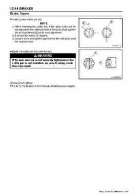 2005 Kawasaki KAF400 Mule 600 and Mule 610 4x4 Service Manual, Page 276