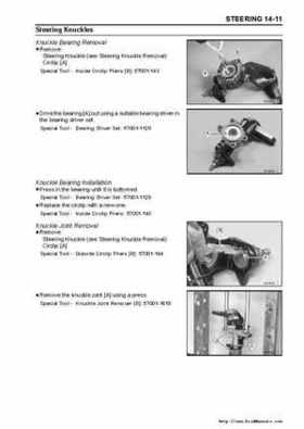 2005 Kawasaki KAF400 Mule 600 and Mule 610 4x4 Service Manual, Page 307