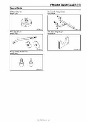 2008-2009 Kawasaki Brute Force 750 4x4i KVF750 4x4 Service Manual, Page 33