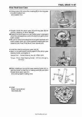 2008-2009 Kawasaki Brute Force 750 4x4i KVF750 4x4 Service Manual, Page 380