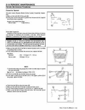 Kawasaki Prairie 360 KVF-360 Factory service manual, Page 34
