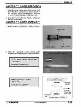 2001 Polaris Sportsman 400-500 DUSE and H.O. Service Manual, Page 314