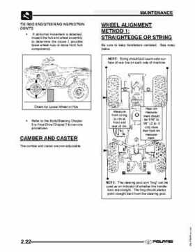 2004 Polaris Sportsman 700 EFI ATV Service Manual, Page 36