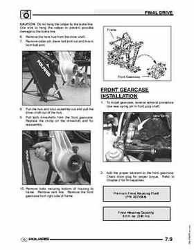 2004 Polaris Sportsman 700 EFI ATV Service Manual, Page 171