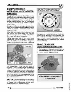 2004 Polaris Sportsman 700 EFI ATV Service Manual, Page 172