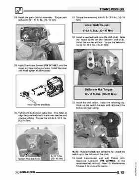 2004 Polaris Sportsman 700 EFI ATV Service Manual, Page 207