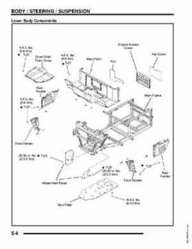 2005-2007 Polaris Ranger 500 service manual, Page 160