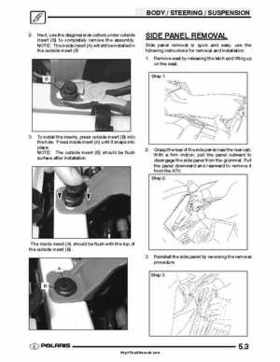 2005 Polaris Sportsman 400/500 Service Manual, Page 134