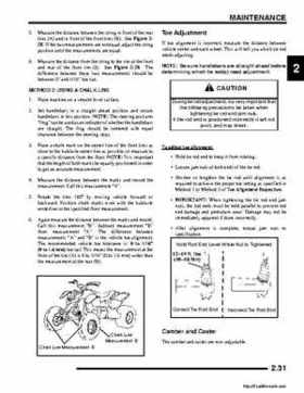 2008 Polaris ATV Outlaw 450/525 Service Manual, Page 43