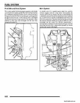 2008 Polaris ATV Sportsman 300 400 H.O. Service Manual, Page 100