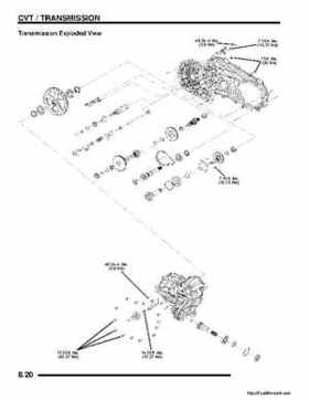 2008 Polaris ATV Sportsman 300 400 H.O. Service Manual, Page 146