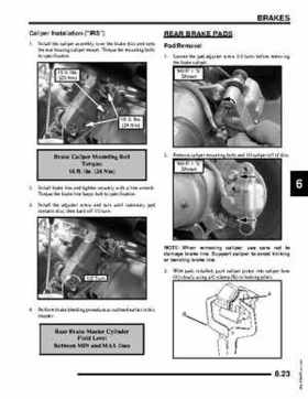 2009 Polaris Outlaw 450/525 Service Manual, Page 154