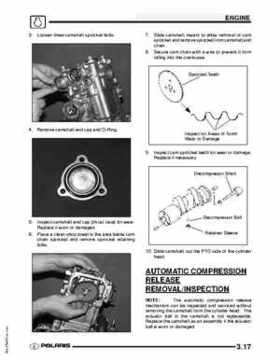 2009 Polaris Scrambler 500 4x4 2x4 factory service manual, Page 67