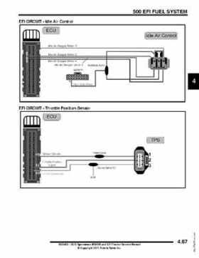 2012 Sportsman 400/500 and EFI Tractor Service Manual 9923412, Page 182