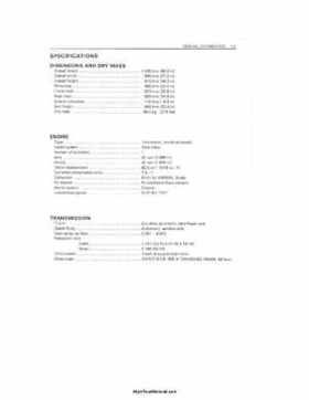 1987-2006 Suzuki ATV LT80 Service Manual, Page 10