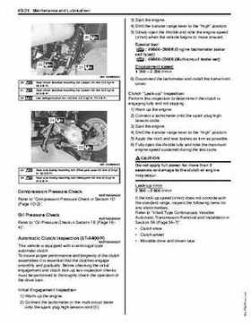 2008 Suzuki LT-A400/F, LT-F400/F ATV Service Manual, Page 52