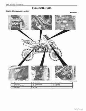 2009 Suzuki 400 LTZ Quad Sport Service Manual, Page 18