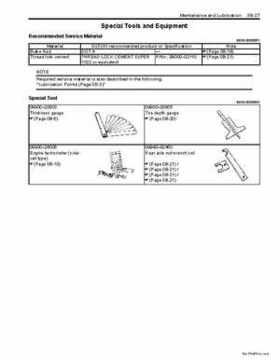 2009 Suzuki 400 LTZ Quad Sport Service Manual, Page 51