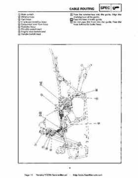 1987-2003 Yamaha YFZ350 Banshee supplementary service manual, Page 11