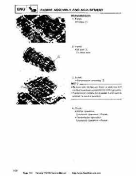 1987-2003 Yamaha YFZ350 Banshee supplementary service manual, Page 134