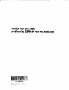1990-2004 Yamaha YFM350X Warrior Factory Service Manual, Page 318