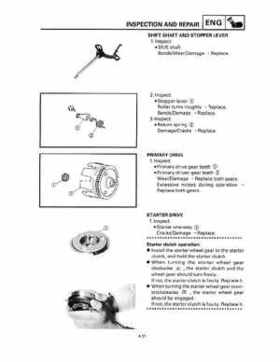 1993 Yamaha YFM80D Badger Supplementary Service Manual, Page 114