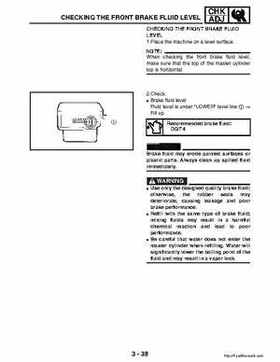 2003 Yamaha YFM400FAR Kodiak Factory Service Manual, Page 99