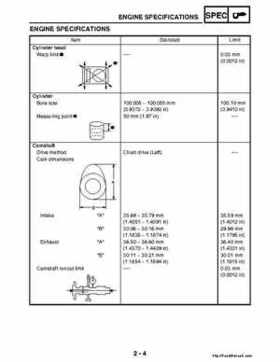 2004-2005 660 Yamaha Rhino Factory Service Manual, Page 32
