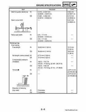 2004-2005 660 Yamaha Rhino Factory Service Manual, Page 34