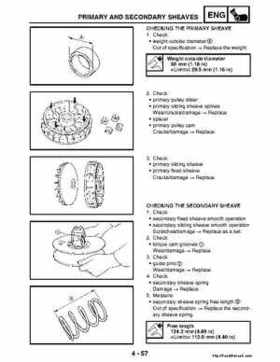 2004-2005 660 Yamaha Rhino Factory Service Manual, Page 186