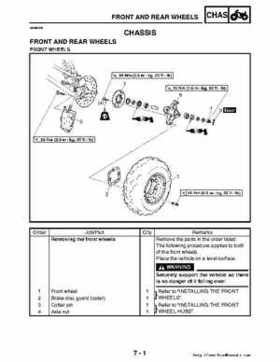 2006-2009 Yamaha YFM700RV Raptor 700RV factory service manual, Page 279