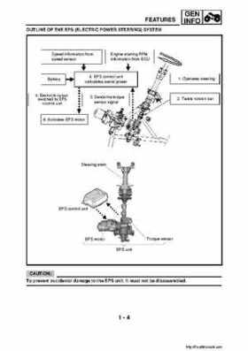 2007-2008 Yamaha YFM700 Grizzly Factory Service Manual, Page 22