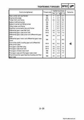 2007-2008 Yamaha YFM700 Grizzly Factory Service Manual, Page 57