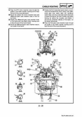 2007-2008 Yamaha YFM700 Grizzly Factory Service Manual, Page 67