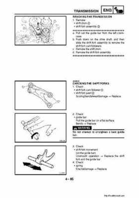 2007-2008 Yamaha YFM700 Grizzly Factory Service Manual, Page 243
