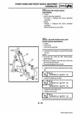 2007-2008 Yamaha YFM700 Grizzly Factory Service Manual, Page 398