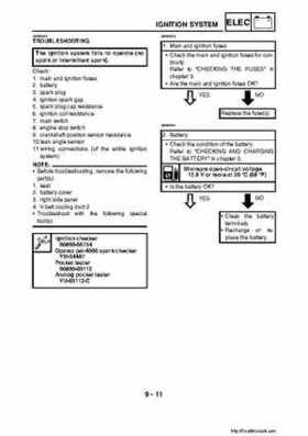 2007-2008 Yamaha YFM700 Grizzly Factory Service Manual, Page 416