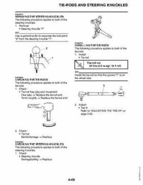 2011 Yamaha Raptor 125 Factory Service Manual, Page 143