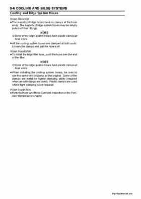 2004-2005 Kawasaki STX-15F Jet Ski Factory Service Manual., Page 244