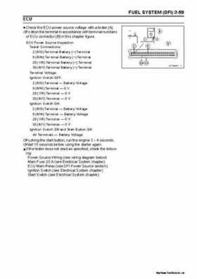 2005 Kawasaki STx-12F Jet Ski Factory Service Manual., Page 107