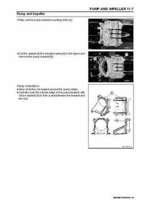 2005 Kawasaki STx-12F Jet Ski Factory Service Manual., Page 265