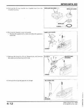 2001-2014 Honda BF/BFP8D, BF/BFP9.9D Outboards Shop Manual, Page 80